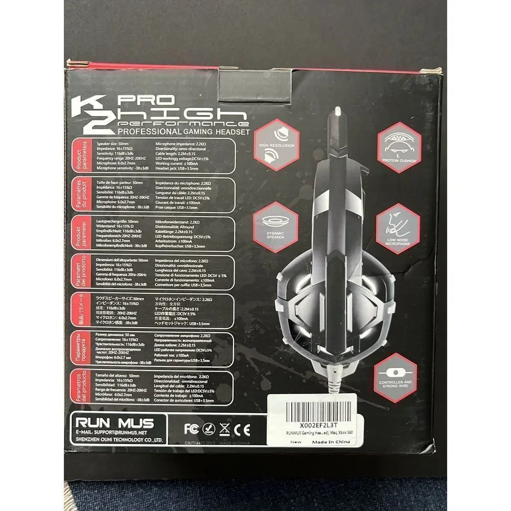 K2 Pro Gaming Headset